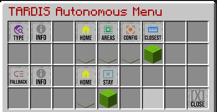 Autonomous preferences GUI