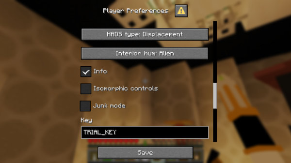 Player Prefs Menu