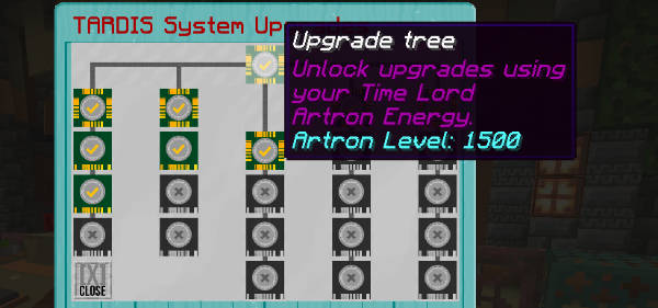 Time Lord Artron Energy level